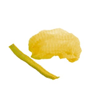 Медицинская шапочка Шарлотта (желтая) 100 шт Медицинская шапочка Шарлотта (желтая) 100 шт