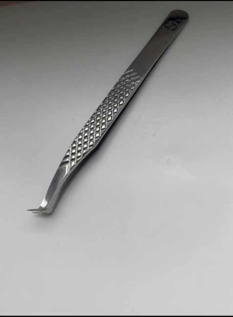 Профессиональный пинцет для наращивания ресниц SL UNIVERSE 65°