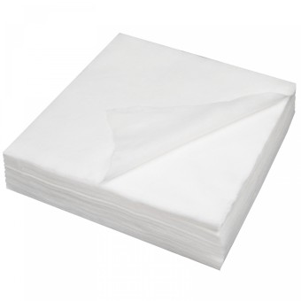 Салфетки в сложении 40*40см белые одноразовые спанбонд 100шт Салфетки в сложении 40*40см белые одноразовые спанбонд 100шт