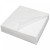 Салфетки в сложении 40*40см белые одноразовые спанбонд 100шт