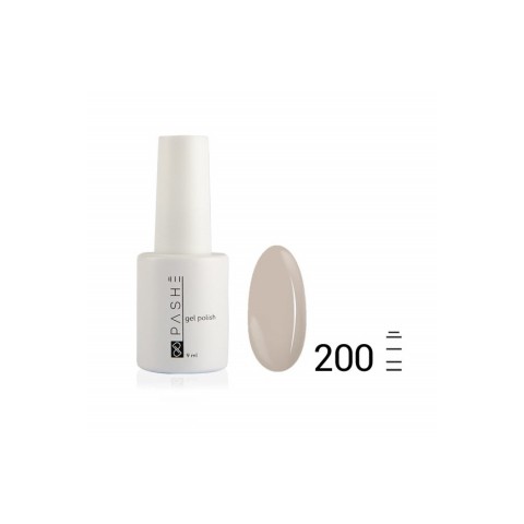 Цветной гель-лак PASHE №200 — «Жемчужная дымка», (9 мл)