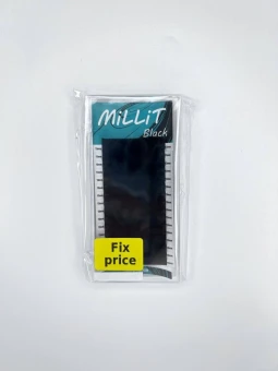 Черные ресницы Millit Fix Price - MIX D 0.10 6-13мм 16 линий Черные ресницы Millit Fix Price - MIX D 0.10 6-13мм 16 линий