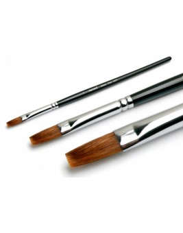 Кисть для акрила Sable Flat NCF №7 №0161, ruNail Кисть для акрила Sable Flat NCF №7 №0161, ruNail