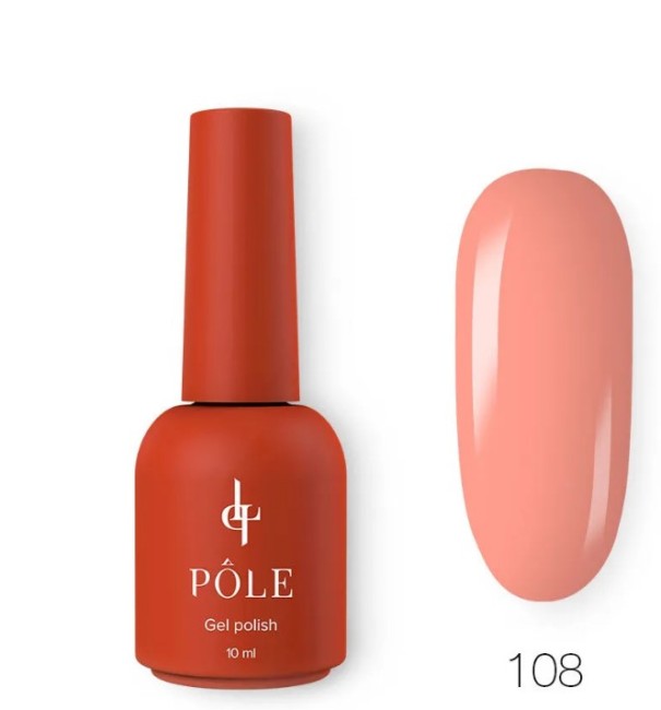 Гель-лак POLE Роскошь Inspired by France № 108 - Горячий песок (10 мл.)