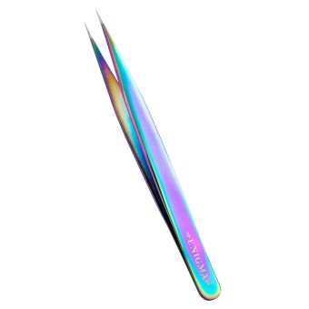 Пинцет прямой Enigma (Chameleon) с ручной заточкой extra-sharp