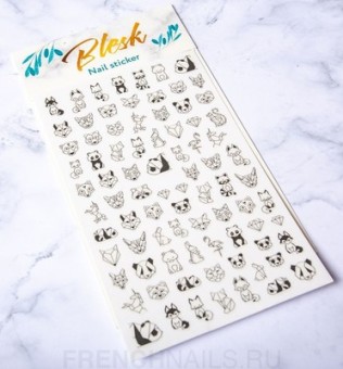 Наклейки для ногтей в ассортименте Наклейки для ногтей в ассортименте