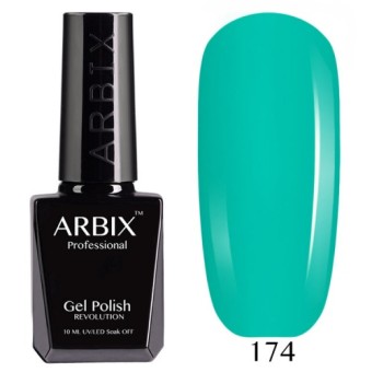 Гель-лак ARBIX (Арбикс) №174 Ледяной Мохито, 10 мл
