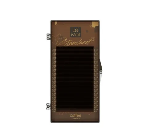 Ресницы коричневые Arabica Le Maitre "Standard Coffee" 16 линий M 0.10 08 мм