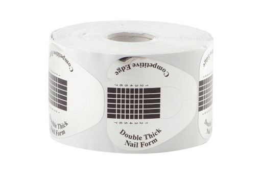 Формы для наращивания ногтей Double Thick Nail Form 500шт