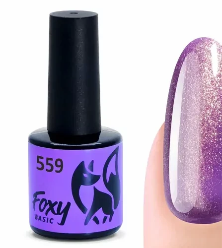 Гель-лак (Gel polish) #559, 8 ml, Foxy Expert