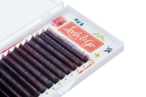 Омбре ресницы Lash&Go микс 0,07/C/7-14 mm "Розовый" (16 линий) Омбре ресницы Lash&Go микс 0,07/C/7-14 mm "Розовый" (16 линий)