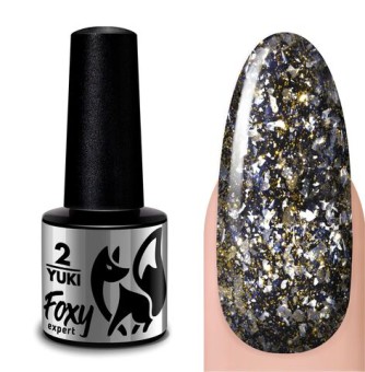 Гель-лак дизайн (Gel polish YUKI) #02, 5 ml, Foxy Expert