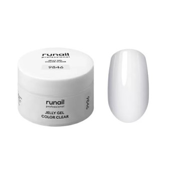 Моделирующий УФ-гель JELLY COLOR CLEAR, 15г №9846 ruNail