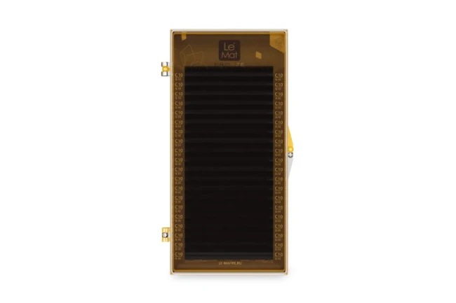 Ресницы коричневые Tiramisu Le Maitre "Bronze" 20 линий C+ 0.10 05 mm