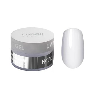 Гель моделирующий UV BUILDER GEL Runail Expert №100, 15г банка