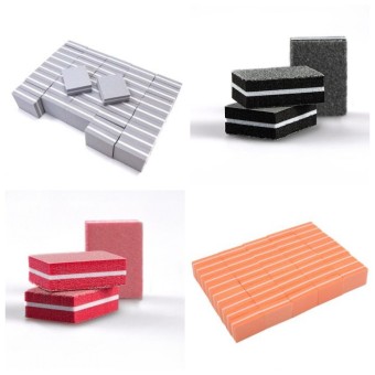 Баф для ногтей шлифовальный плоский, маленький, 35*25*10 мм Баф для ногтей шлифовальный плоский, маленький, 35*25*10 мм