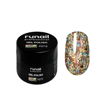 Гель-лак с блестками "Дракон", 5г №9273, ruNail