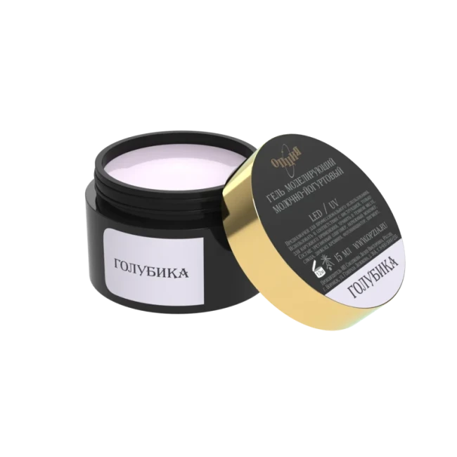 Гель моделирующий молочно-йогуртовый Голубика 15мл опция