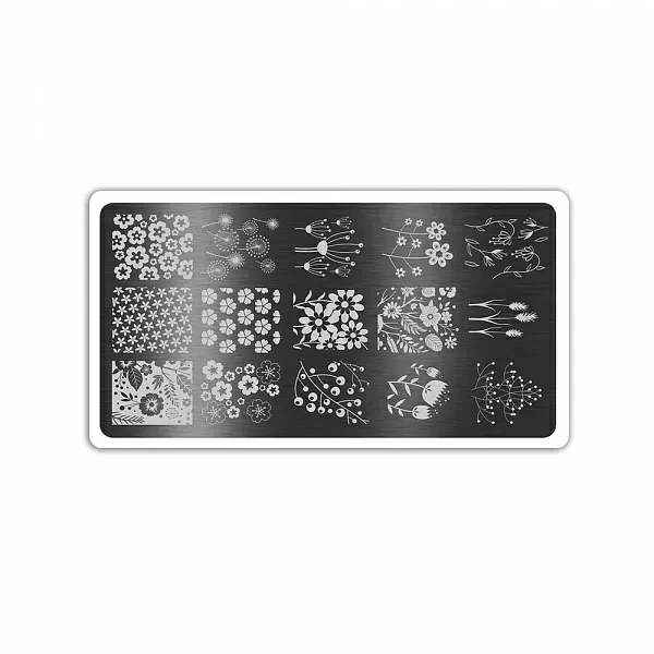 Пластина для стемпинга №6188 ruNail