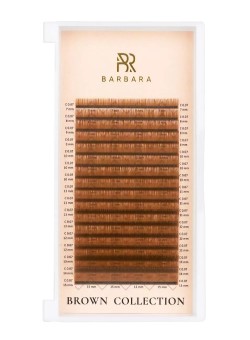 Ресницы коричневые BARBARA Quartz МИКС L 0.10 7-15mm 16 линий Ресницы коричневые BARBARA Quartz МИКС L 0.10 7-15mm 16 линий