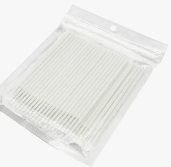 Микробраши в мягкой упаковке белые 2 мм 100шт в пачке Микробраши в мягкой упаковке белые 2 мм 100шт в пачке