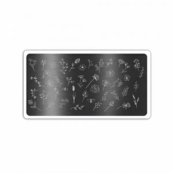 Пластина для стемпинга №6184 ruNail