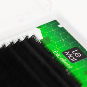 Ресницы черные Le Maitre "Excellent" 20 линий C+ 0.07 15 mm