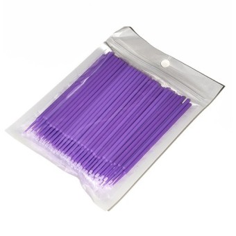 Микробраши в мягкой упаковке фиолетовые 2,5 мм 100шт в пачке Микробраши в мягкой упаковке фиолетовые 2,5 мм 100шт в пачке