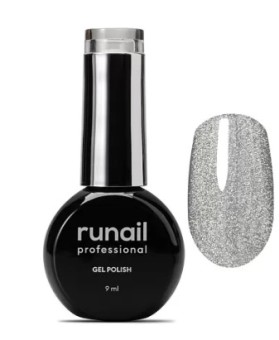Гель-лак runail Gel Polish Cat's eye Silver, 9 мл №9771 ruNail Гель-лак runail Gel Polish Cat's eye Silver, 9 мл №9771 ruNail