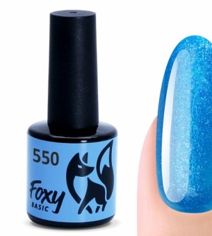 Гель-лак (Gel polish) #550, 8 ml, Foxy Expert