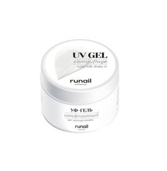 Камуфлирующий УФ-гель (цвет: Молочный коктейль), 15 г №6375, ruNail