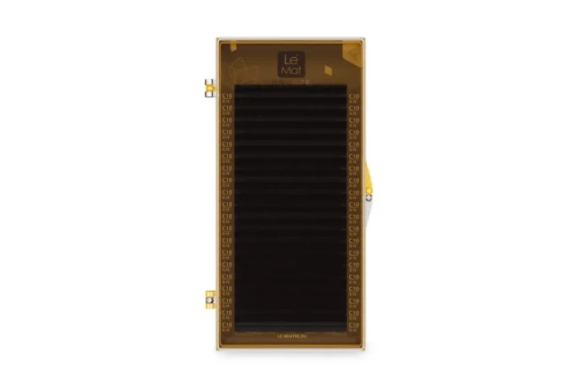 Ресницы коричневые Tiramisu Le Maitre "Bronze" 20 линий D 0.07 07 mm
