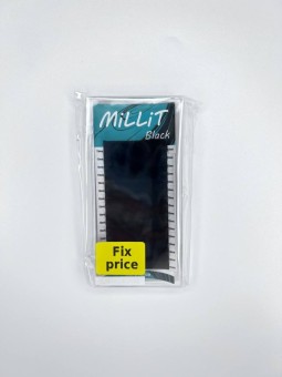 Черные ресницы Millit Fix Price M 0.10 07мм 16 линий Черные ресницы Millit Fix Price M 0.10 07мм 16 линий