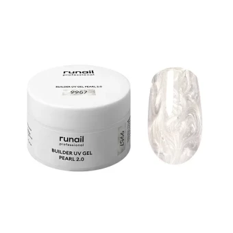 Моделирующий УФ-гель c жемчужным эффектом BUILDER UV GEL PEARL 2.0, 15г №9957 ruNail Моделирующий УФ-гель c жемчужным эффектом BUILDER UV GEL PEARL 2.0, 15г №9957 ruNail