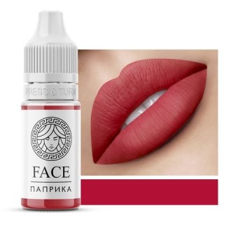 Перманентный пигмент Паприка, FACE, 6 мл