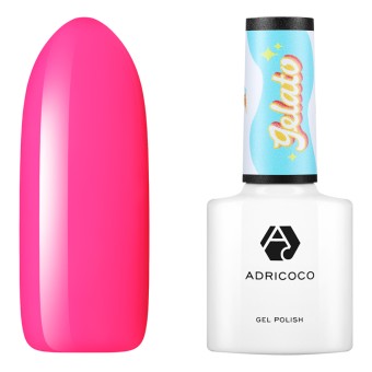 Гель-лак ADRICOCO Gelato №05 розовый арбуз, (8 мл)