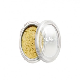 Дизайн для ногтей: пигмент (цвет: золотой) №1157, ruNail