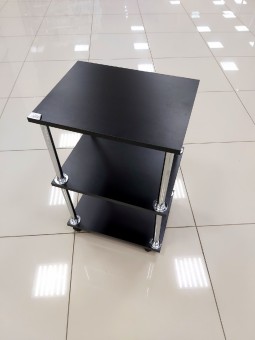 Тумба мастера хром черная Тумба мастера хром черная