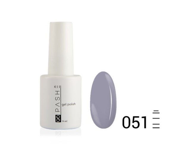 Цветной гель-лак PASHE №051 — «Осенний муссон», (9 мл) Цветной гель-лак PASHE №051 — «Осенний муссон», (9 мл)
