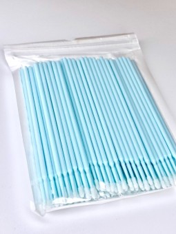 Микробраши в мягкой упаковке голубые 2,5 мм 100шт в пачке Микробраши в мягкой упаковке голубые 2,5 мм 100шт в пачке