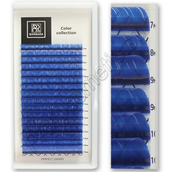 Цветные ресницы Barbara (лазурные) МИКС C 0.07 7-15mm Цветные ресницы Barbara (лазурные) МИКС C 0.07 7-15mm