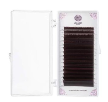 Ресницы Enigma light цвет «Мокка» 0,10/C/10 mm (16 линий)