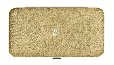 Магнитный кейс Le Maitre для 3 пинцетов Sapphire Crocus Gold
